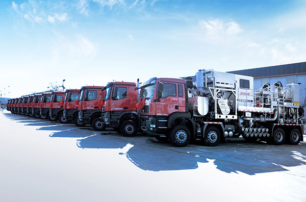 Jereh Frac Fleet Delivered to Changqing Oilfield, China