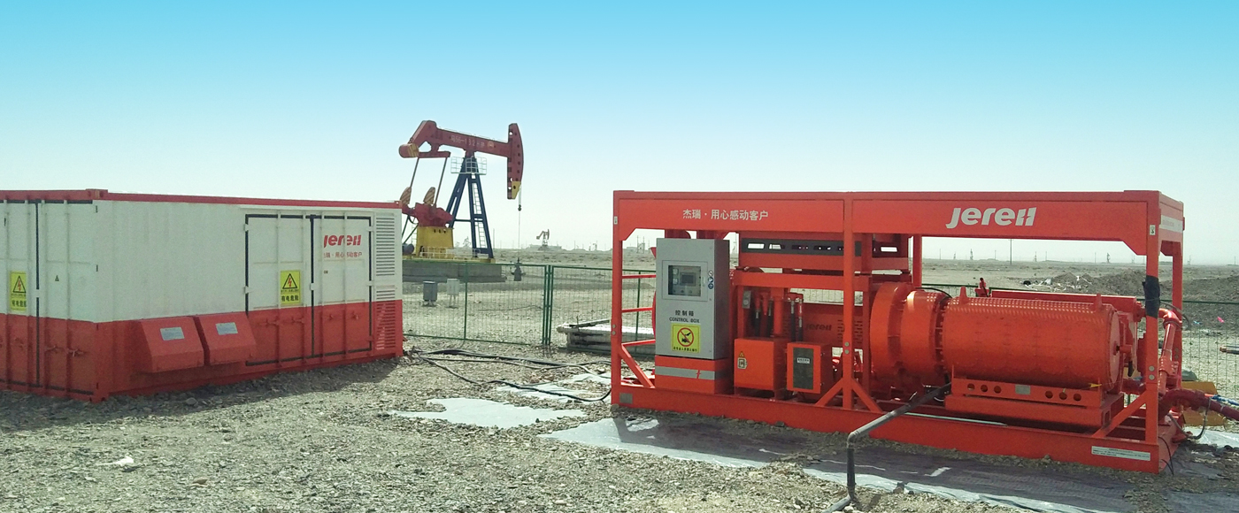 Electric fracturing skid being used in Xinjiang, China, along with battery energy storage system.